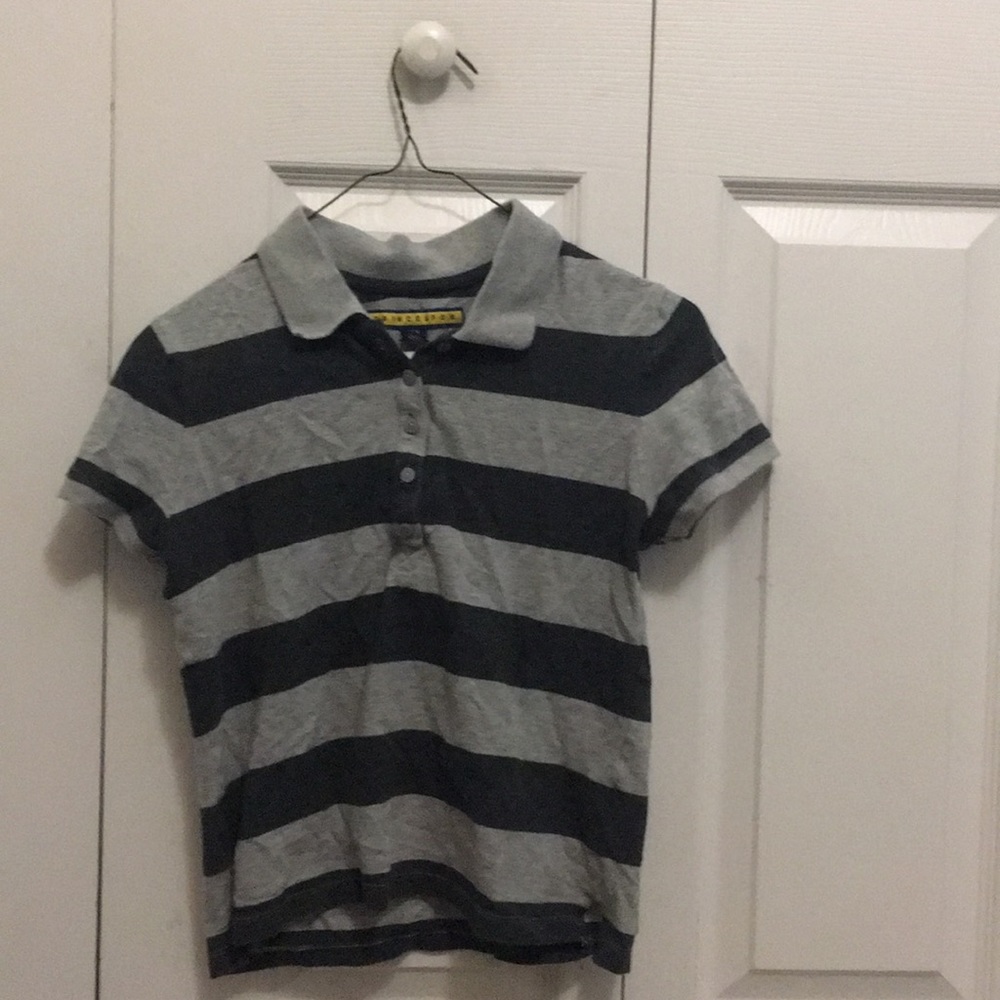 Prince & Fox striped black and gray small used